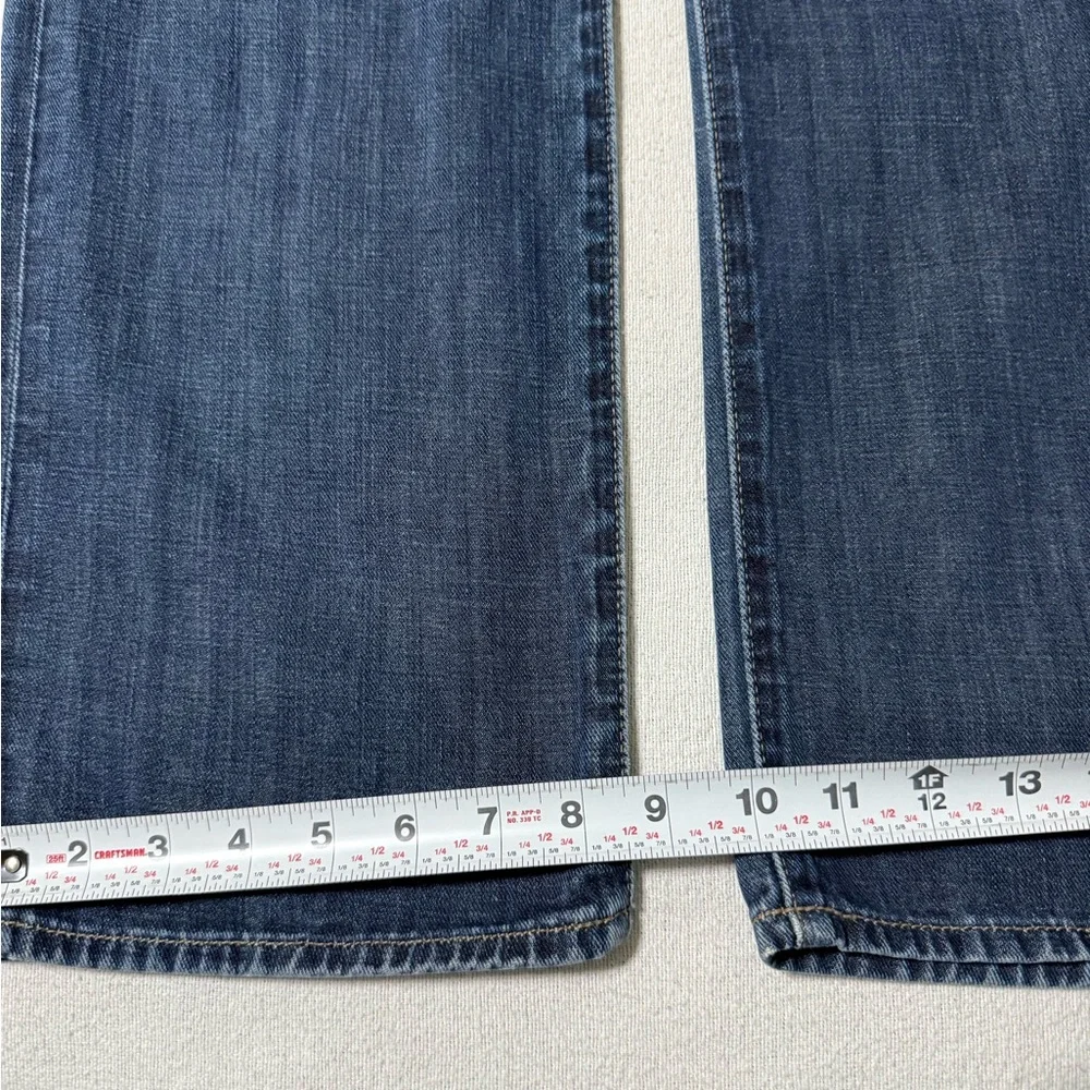 Lucky‎ Brand 363 Straight Jeans Mens 33x35 Blue Denim Medium Wash